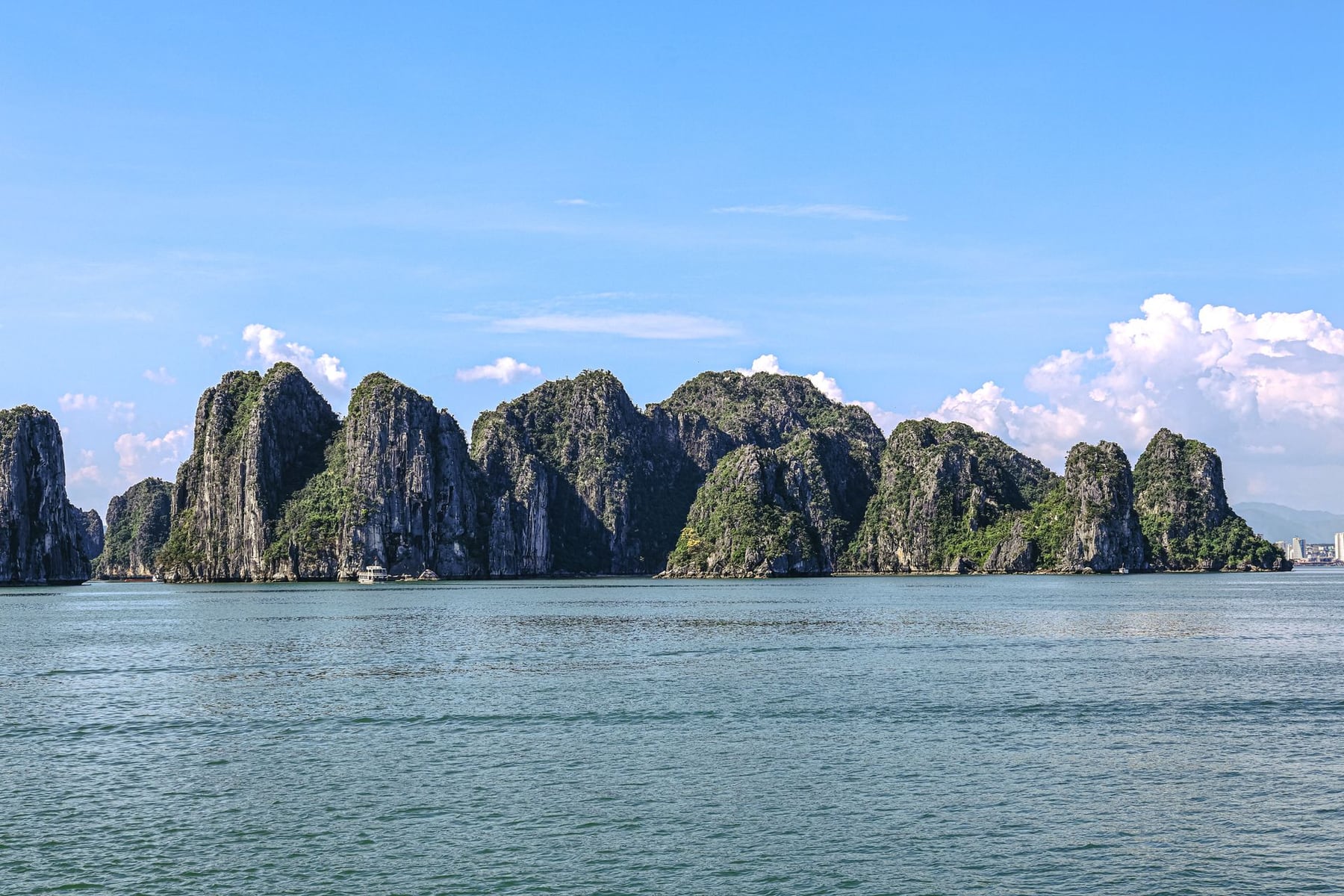 Bai Tu Long Bay limestone karst scenery, northern Vietnam