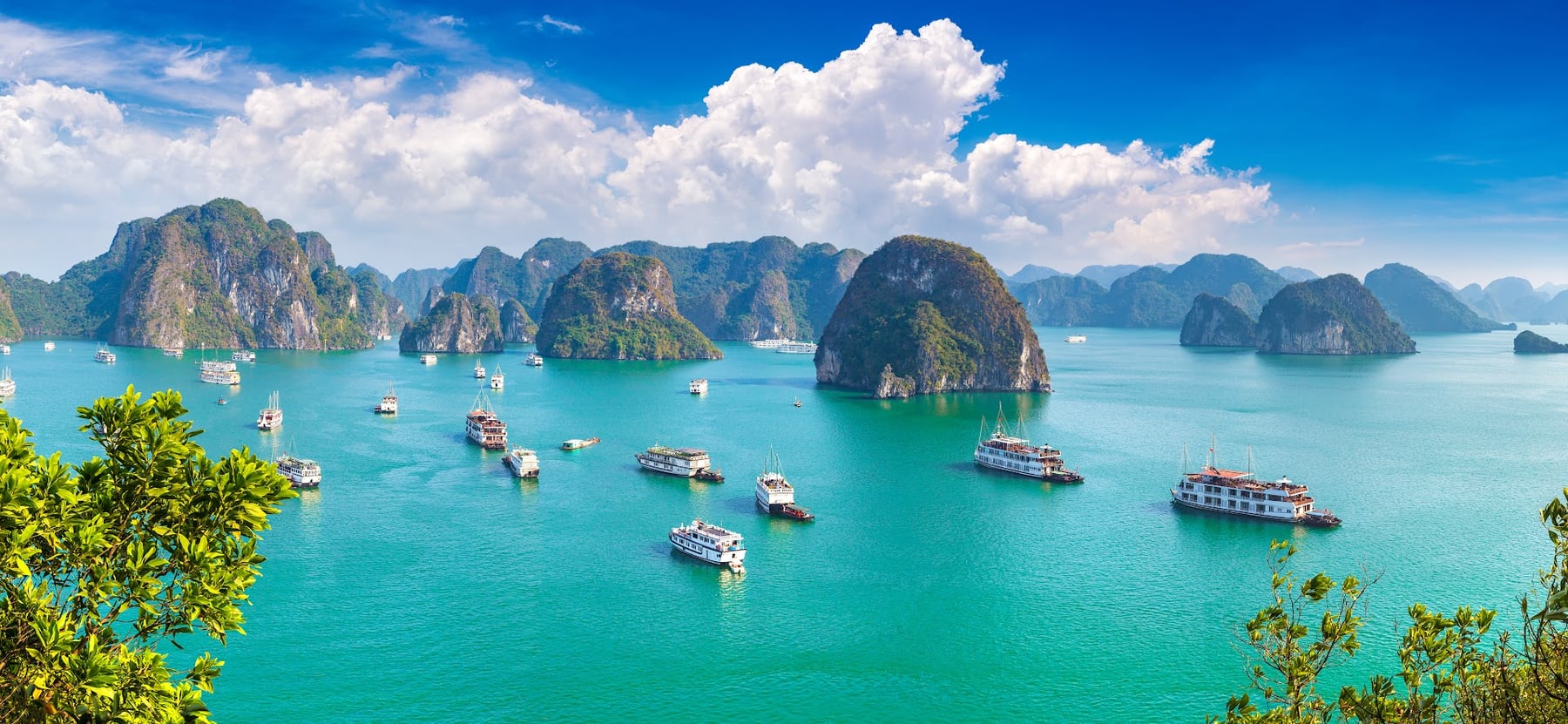 Halong Bay limestone karst scenery, northern Vietnam