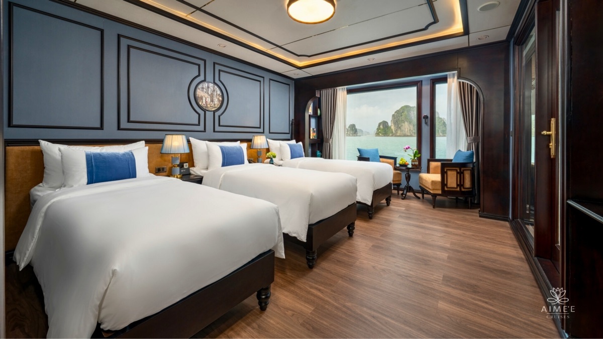 Grace Ocean Suite Triple cabin aboard Aimee Cruise