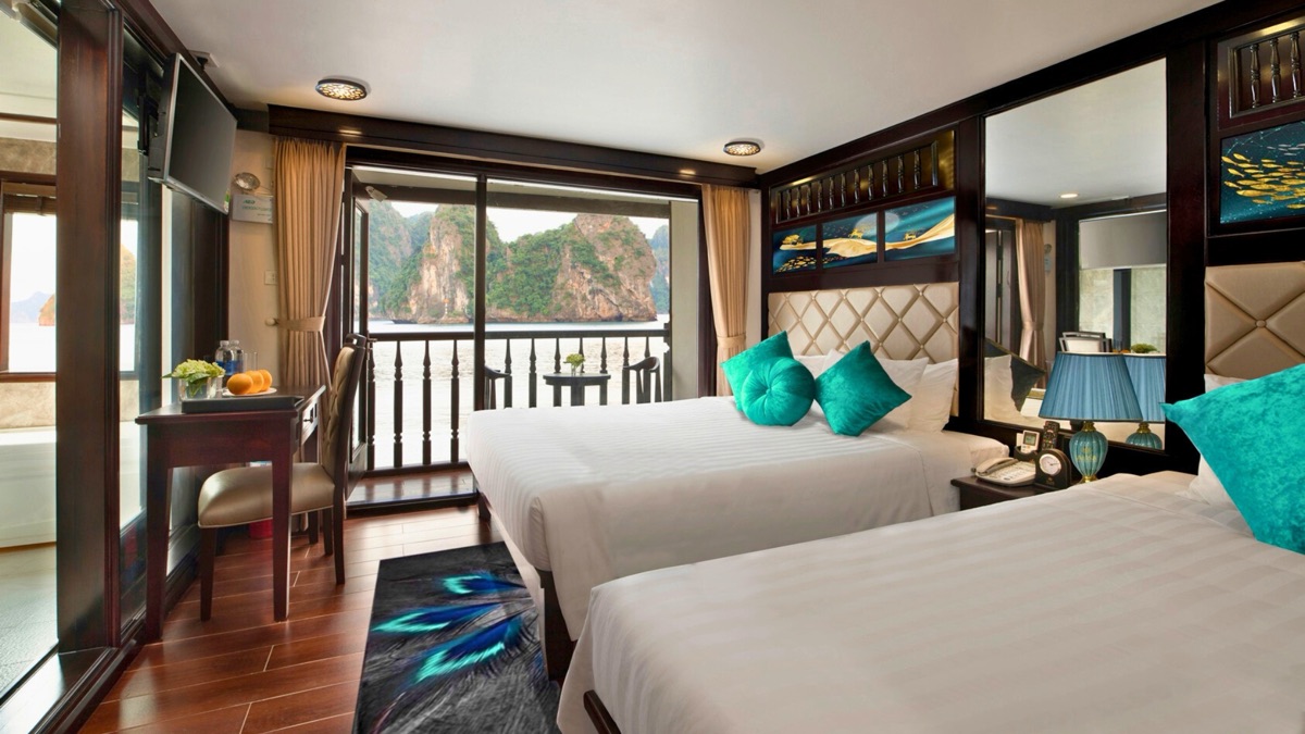Senior Balcony Triple cabin aboard Alisa Premier Cruise