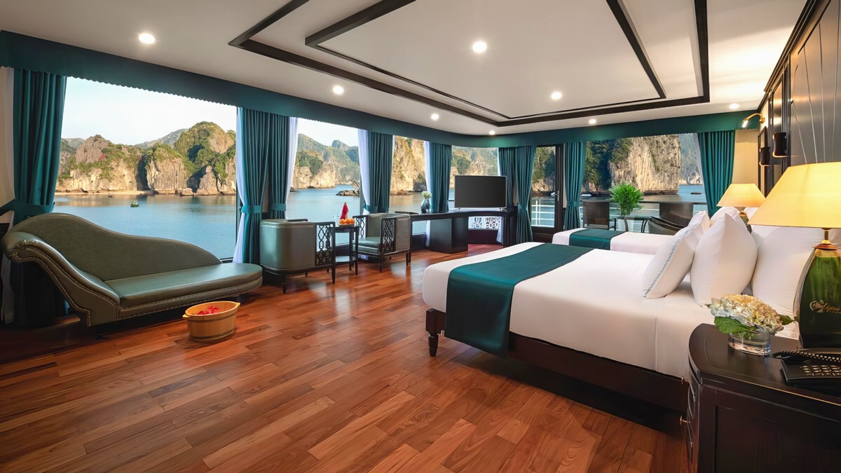Executive Suite cabin aboard Aspira Cruise