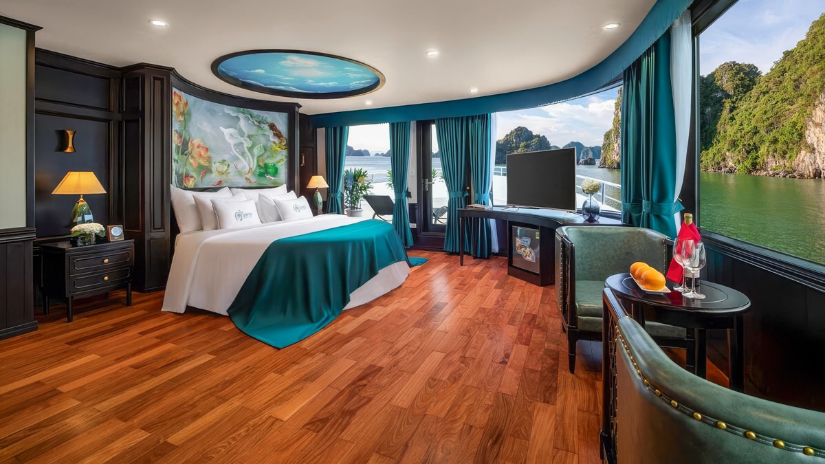 President Suite cabin aboard Aspira Cruise