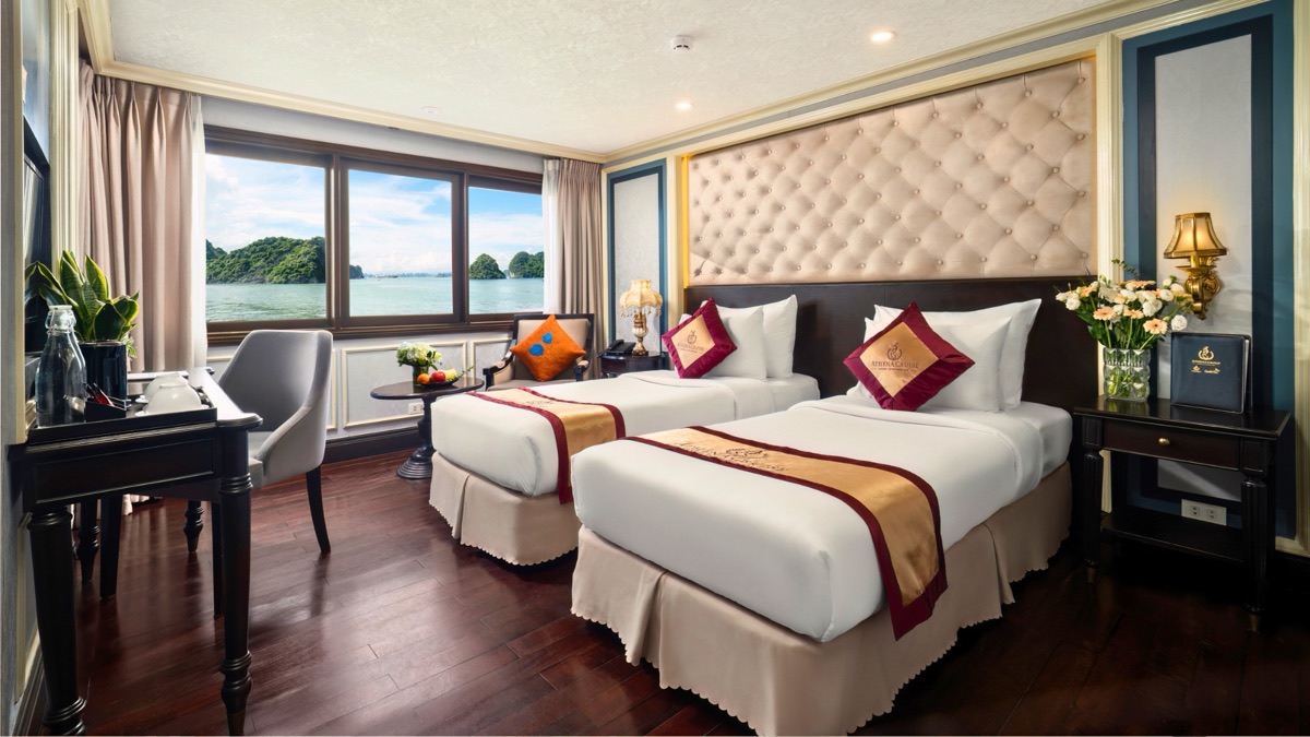 Elegance Balcony Cabin cabin aboard Athena Luxury Cruise
