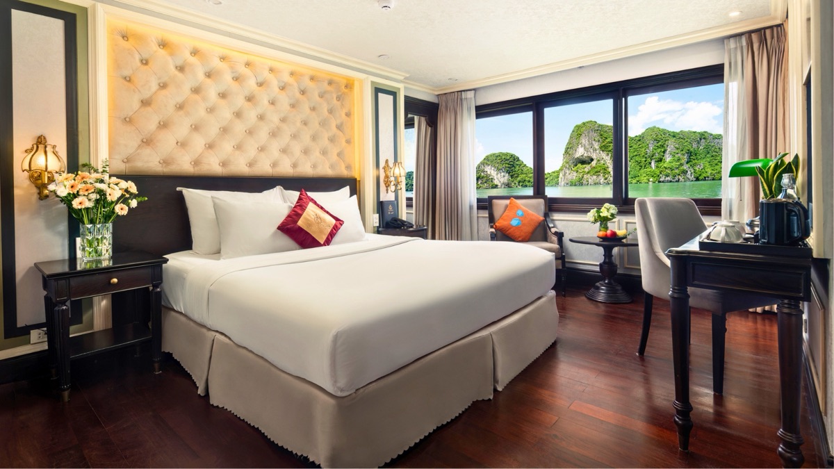 Deluxe Balcony Cabin cabin aboard Athena Luxury Cruise