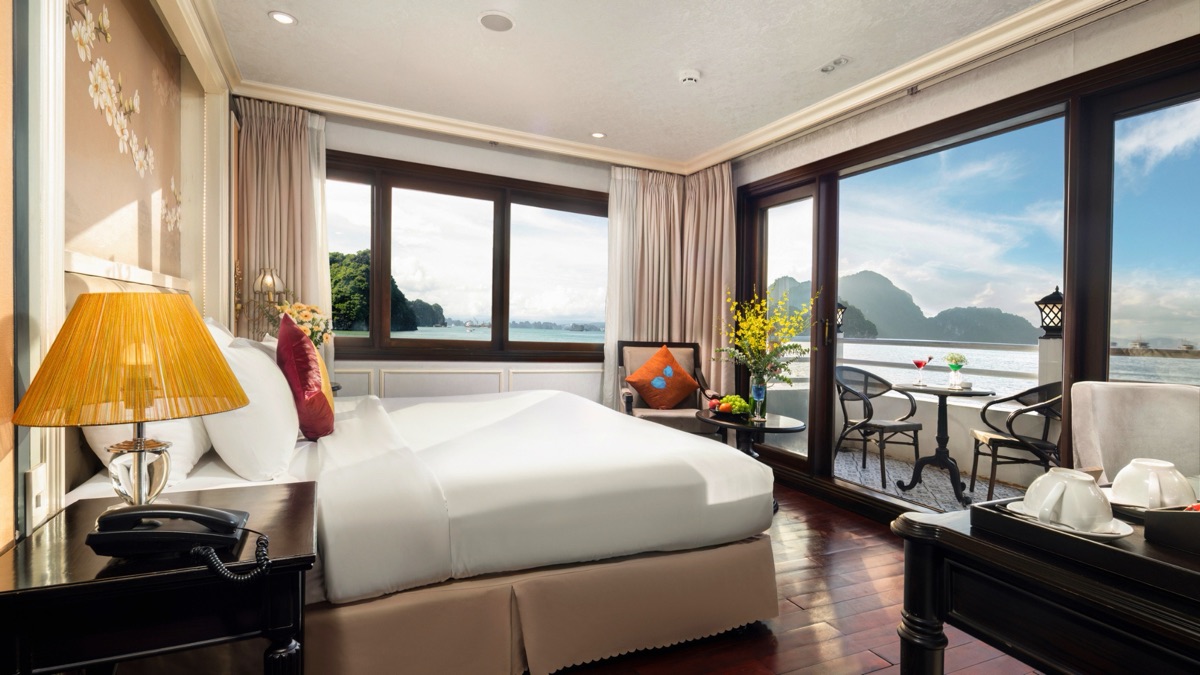 Premium Terrace Cabin cabin aboard Athena Luxury Cruise