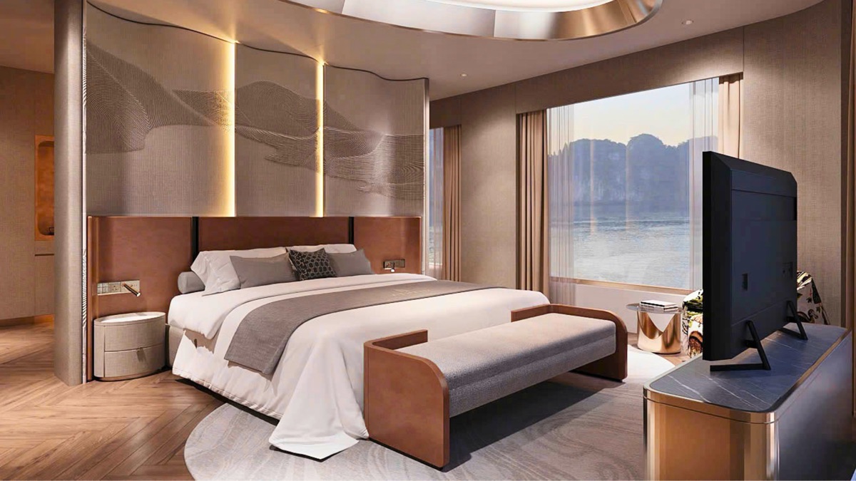 Athena Elite Suite cabin aboard Athena Premium Cruise