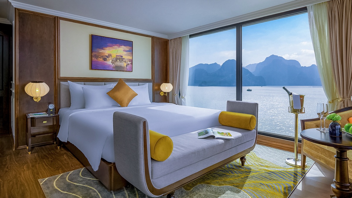 Sky Terrace Suite cabin aboard Capella Cruise