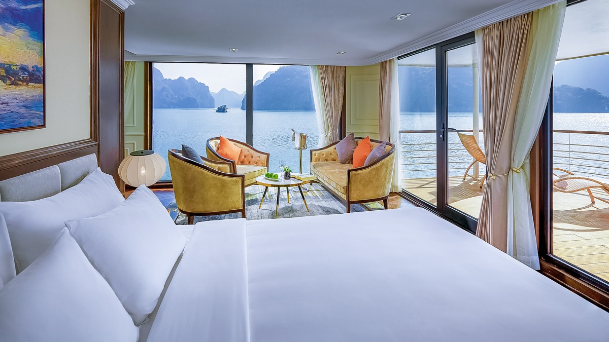 La Suite De Capella cabin aboard Capella Cruise