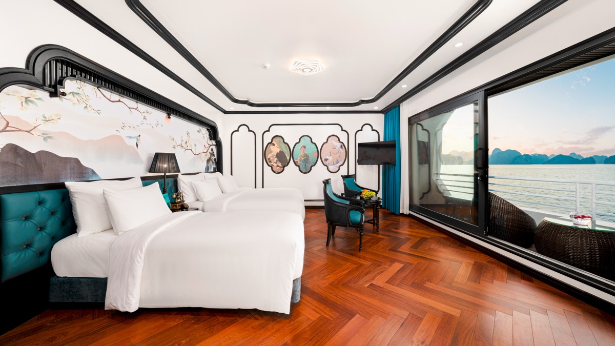 Premier Suite Triple cabin aboard Catherine Cruise