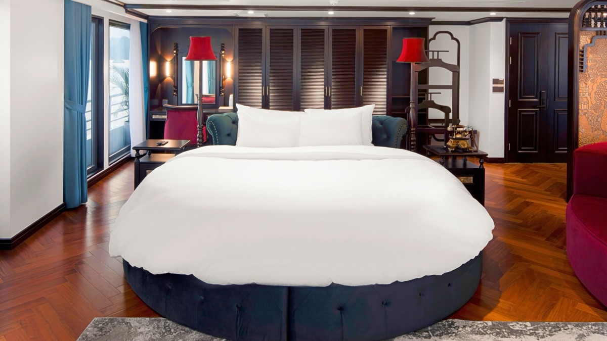 Villa President Suite cabin aboard Catherine Cruise