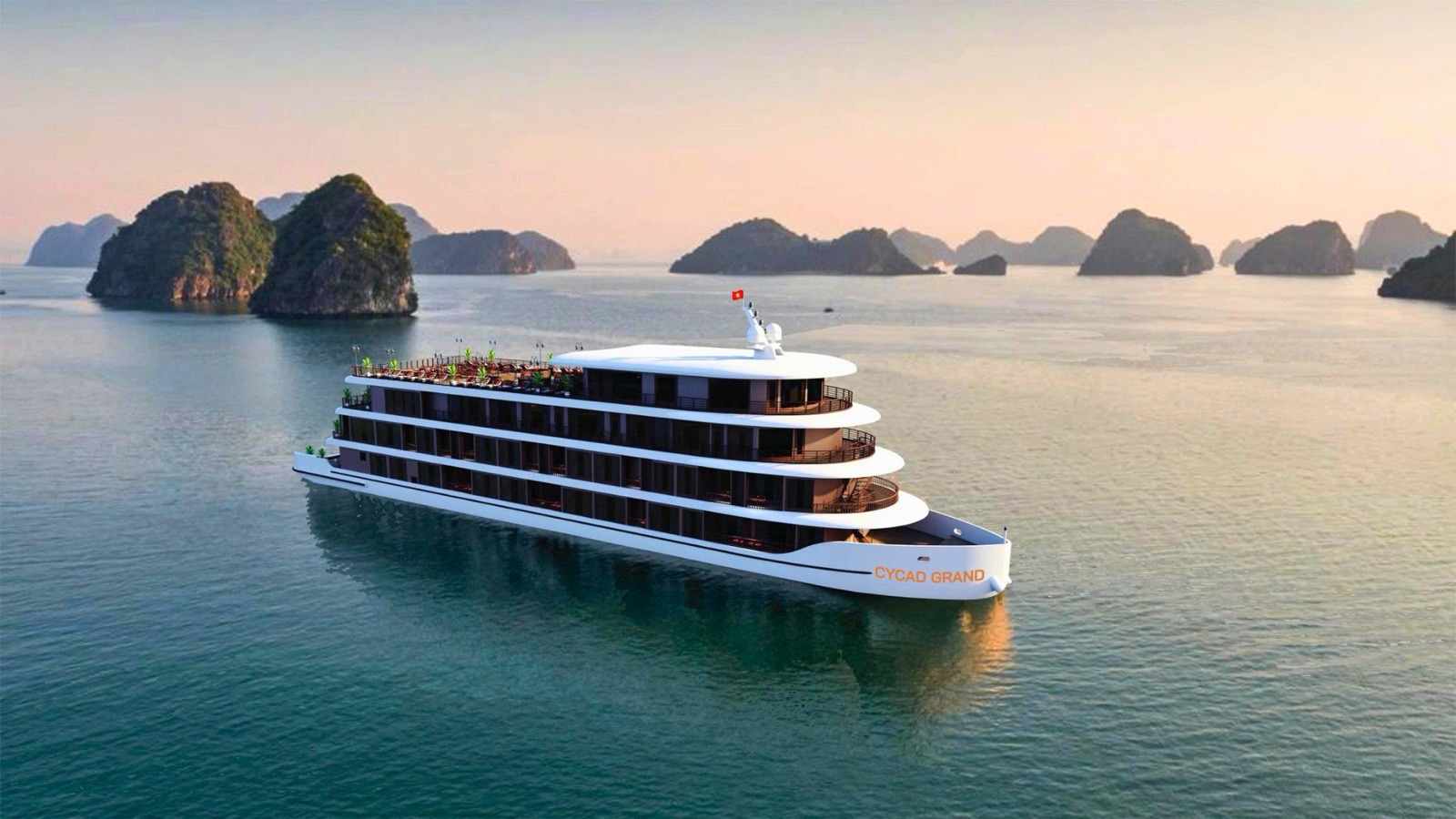 Cycad Grand Cruise in Bai Tu Long Bay