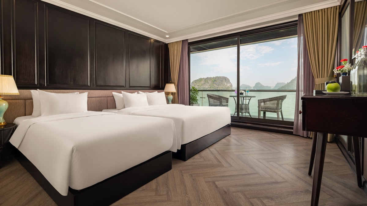 Triple Suite cabin aboard Doria Cruise