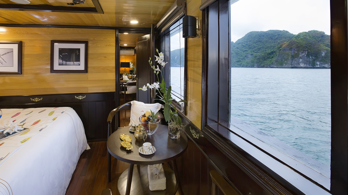 Family Connecting cabin aboard Hera Cruise