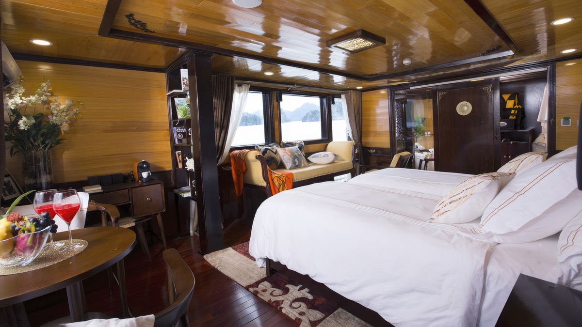 Hera Earth Suite cabin aboard Hera Cruise