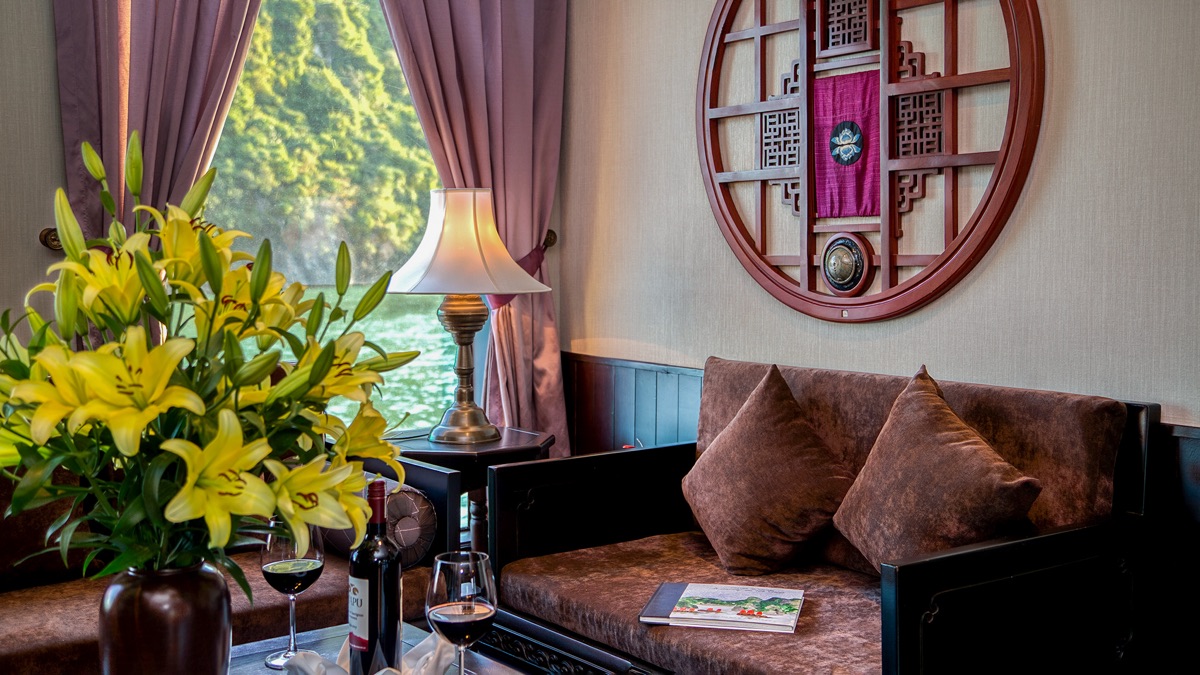 Heritage Line Violet cruise in Bai Tu Long Bay, photo 7 of 45