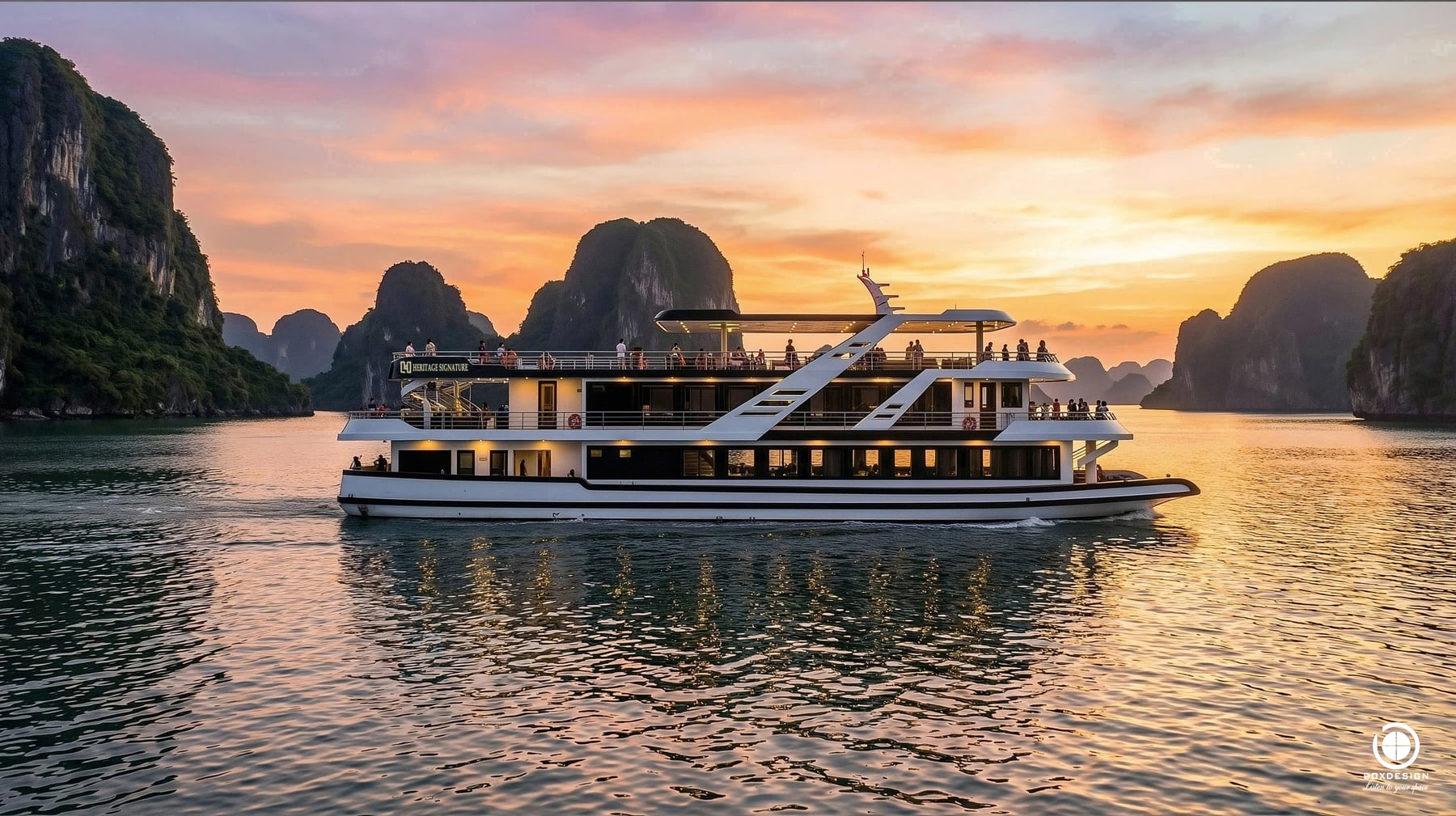 Heritage Signature cruise in Halong Bay
