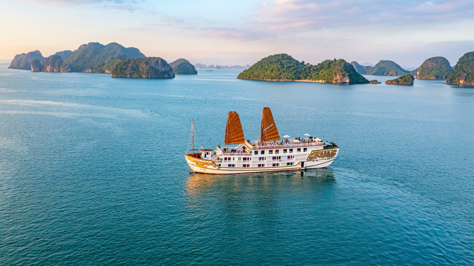 Indochina Sails cruise in Halong Bay, photo 1 of 49