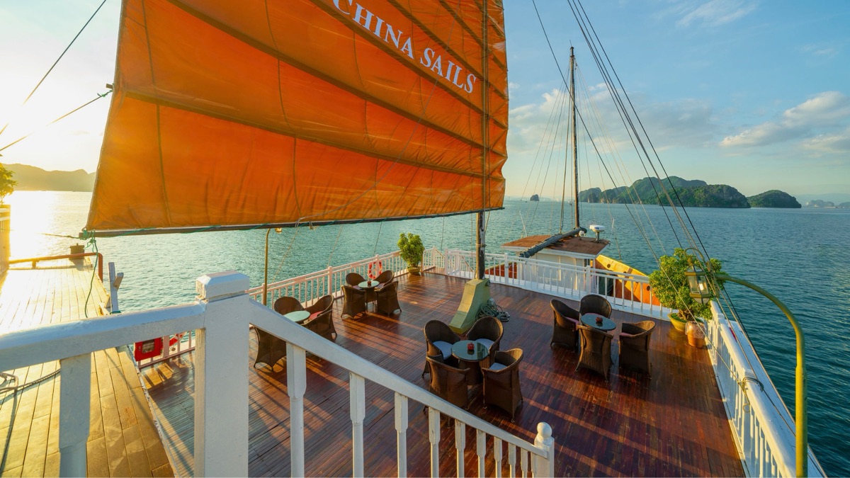 Indochina Sails cruise in Halong Bay, photo 3 of 49