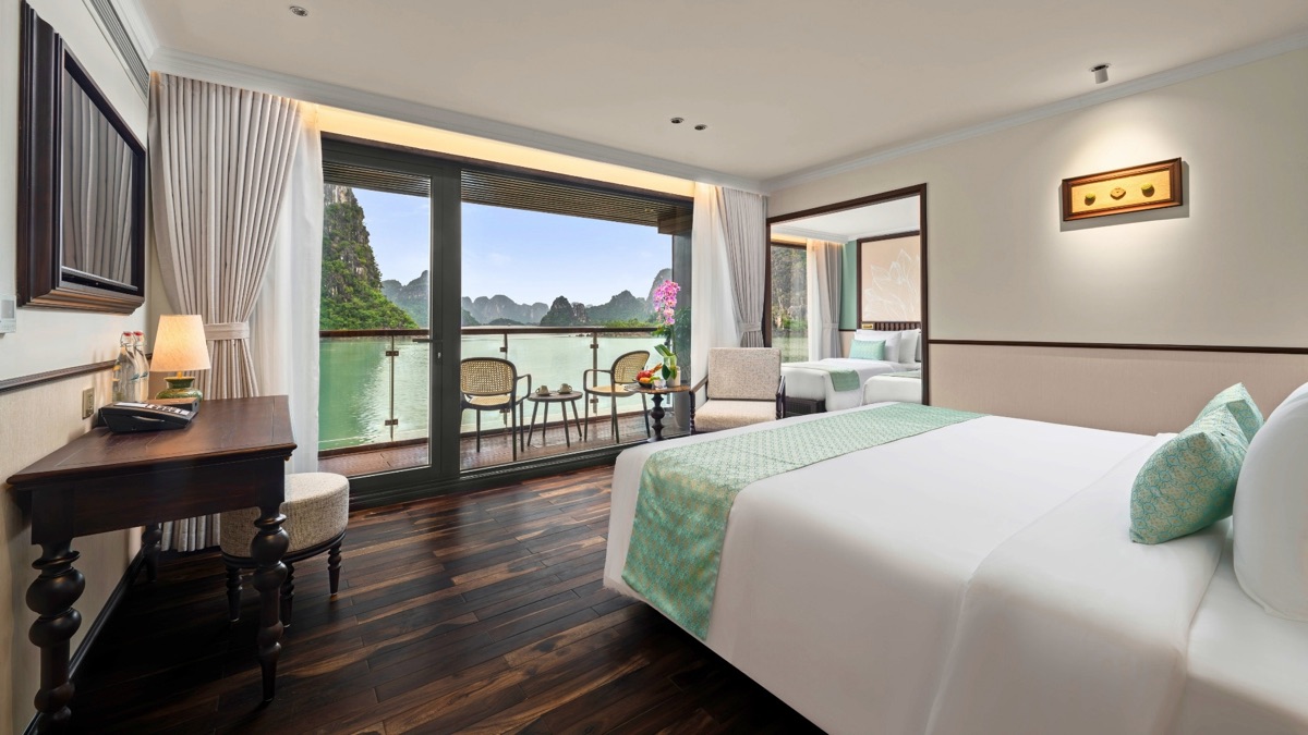 Harmony Family Suite cabin aboard Lyra Grandeur Cruise