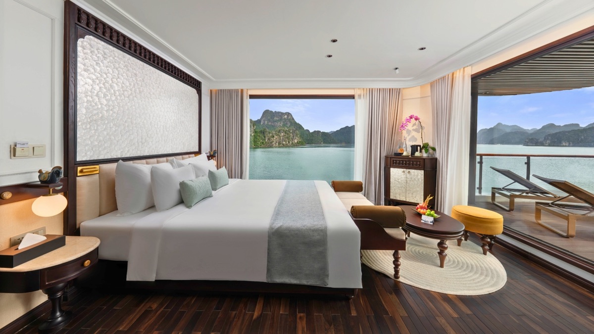 Sky Terrace Suite cabin aboard Lyra Grandeur Cruise