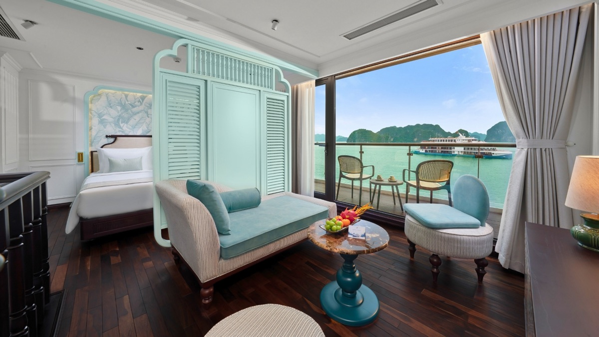 Duplex Family Suite cabin aboard Lyra Grandeur Cruise