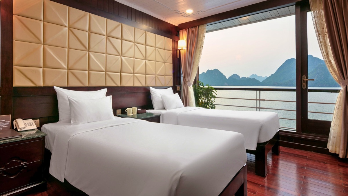 Junior Suite Balcony cabin aboard Mila Lux Cruise