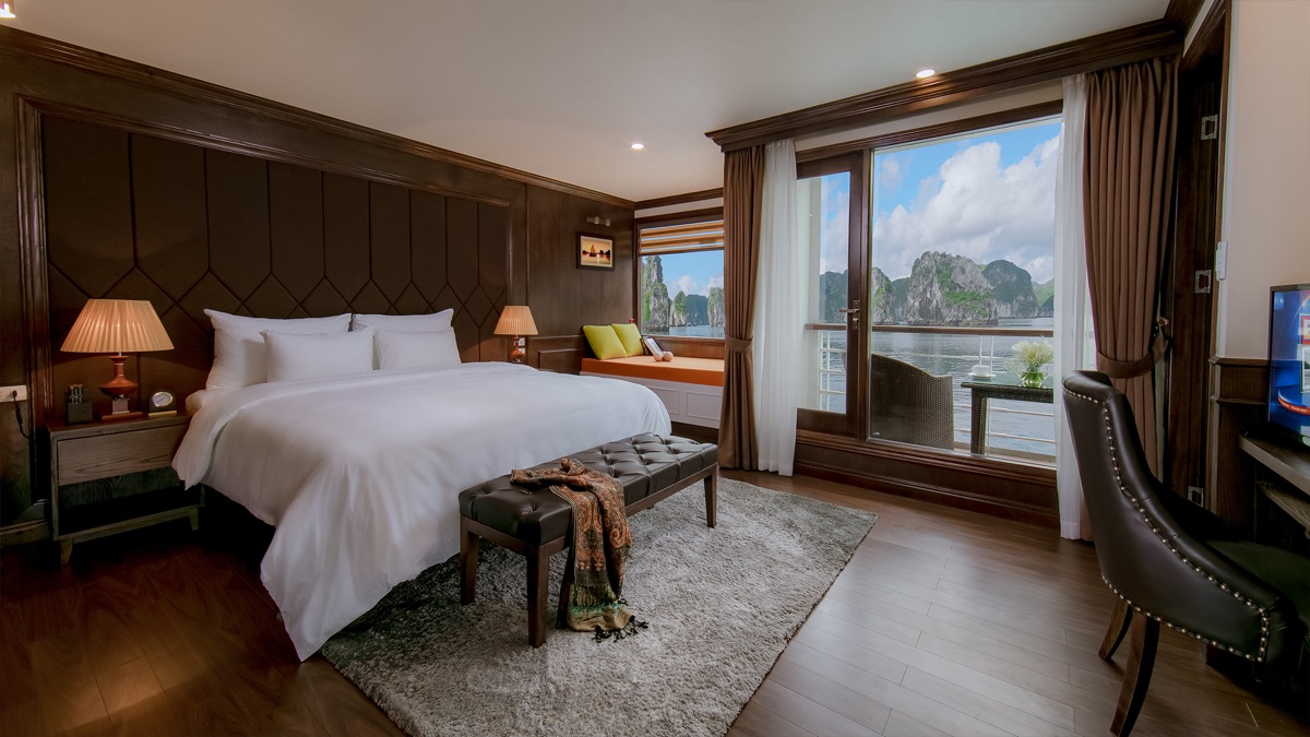 Ocean Suite Balcony cabin aboard Mon Cheri Cruise