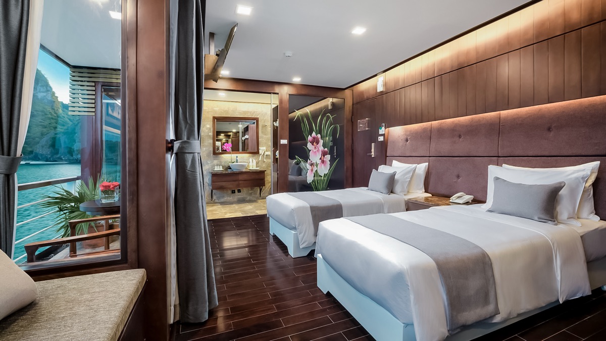 Family Premium Suite Balcony cabin aboard Orchid Cruise