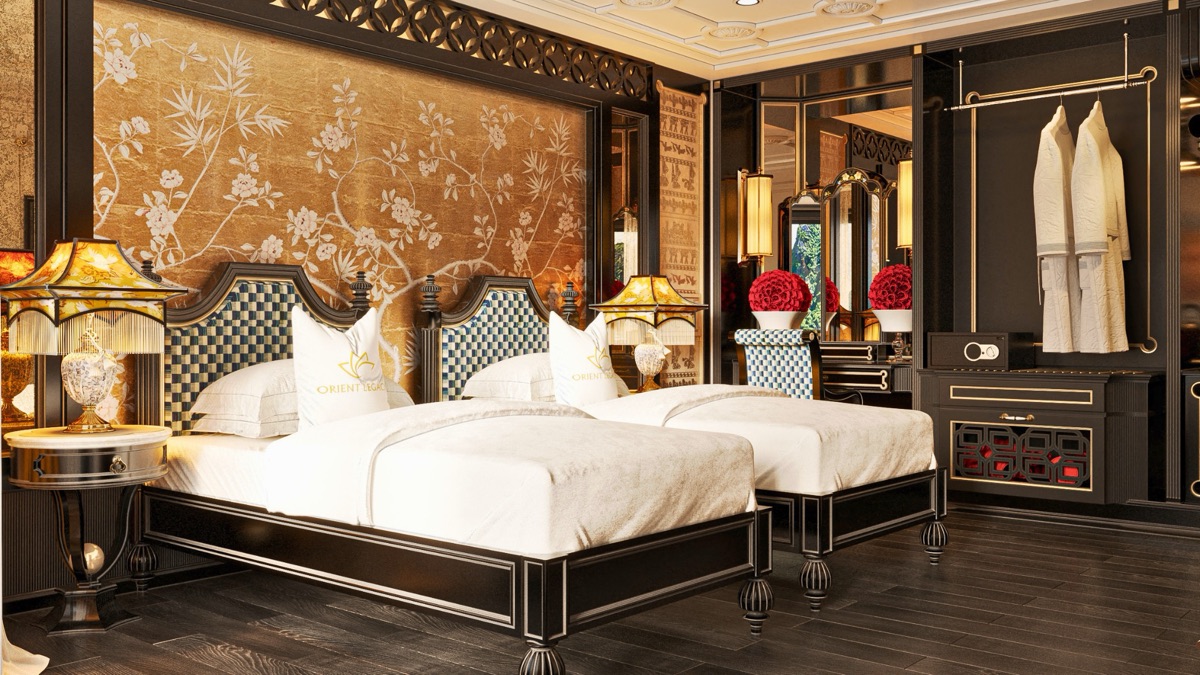Faifo Suite cabin aboard Orient Legacy Cruise
