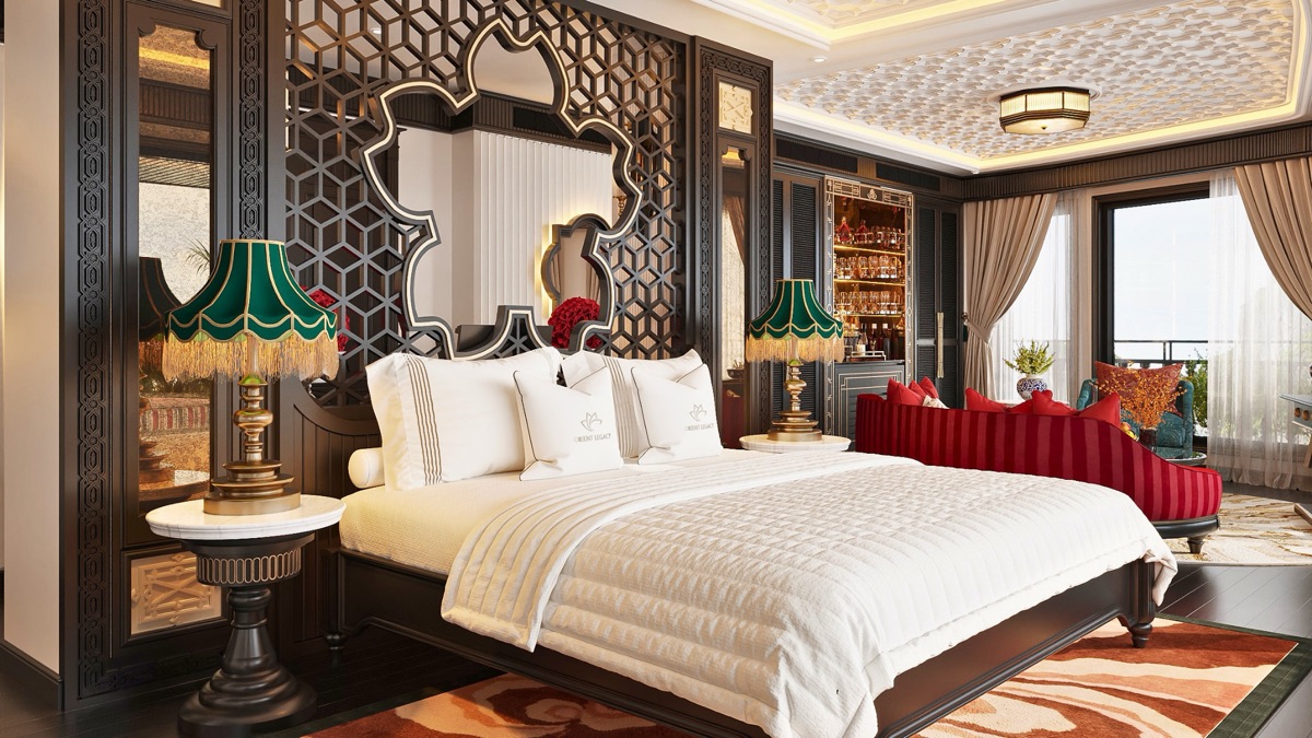 Saigon Legacy Suite cabin aboard Orient Legacy Cruise