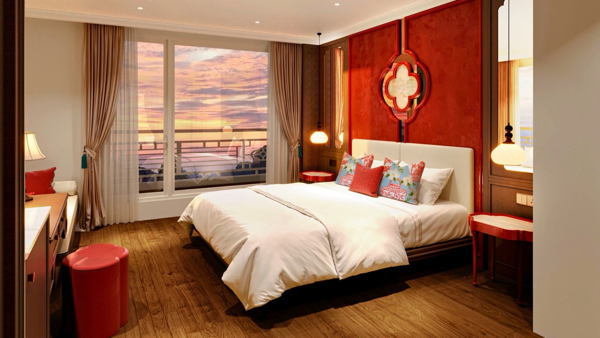 Horizon Suite cabin aboard Oris Cruise