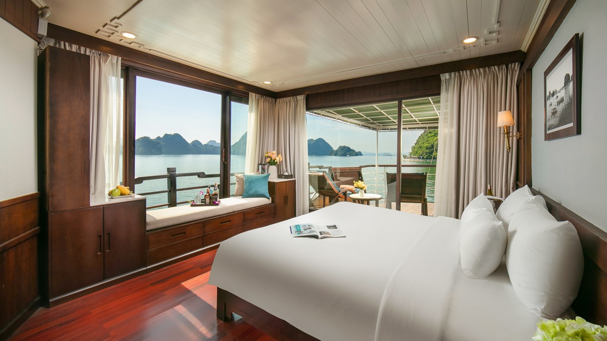 Royal Suite Balcony cabin aboard Phoenix Cruise