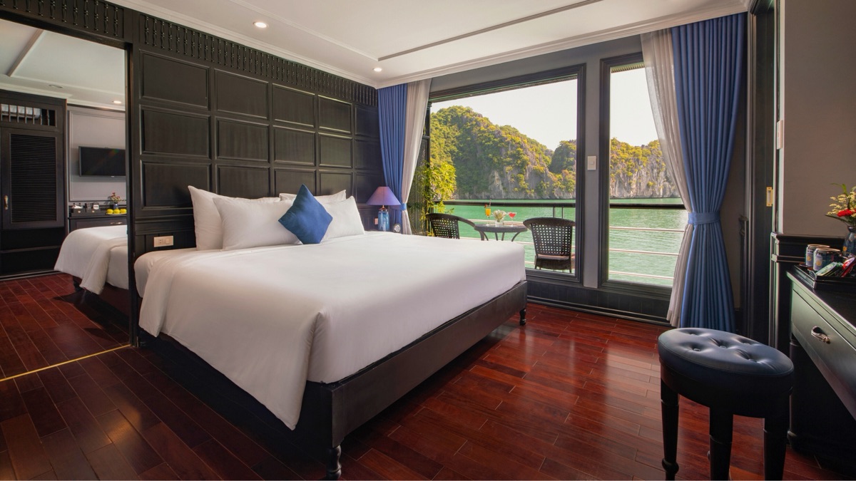 Senior Family Connecting cabin aboard Rosy Cruise